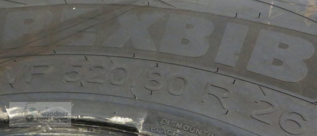 Reifen des Typs Michelin 520/80 R26, Gebrauchtmaschine in Pfreimd (Bild 2)