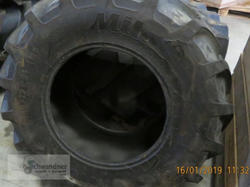 Reifen des Typs Mitas 460/70 R24, Gebrauchtmaschine in Pfreimd (Bild 1)