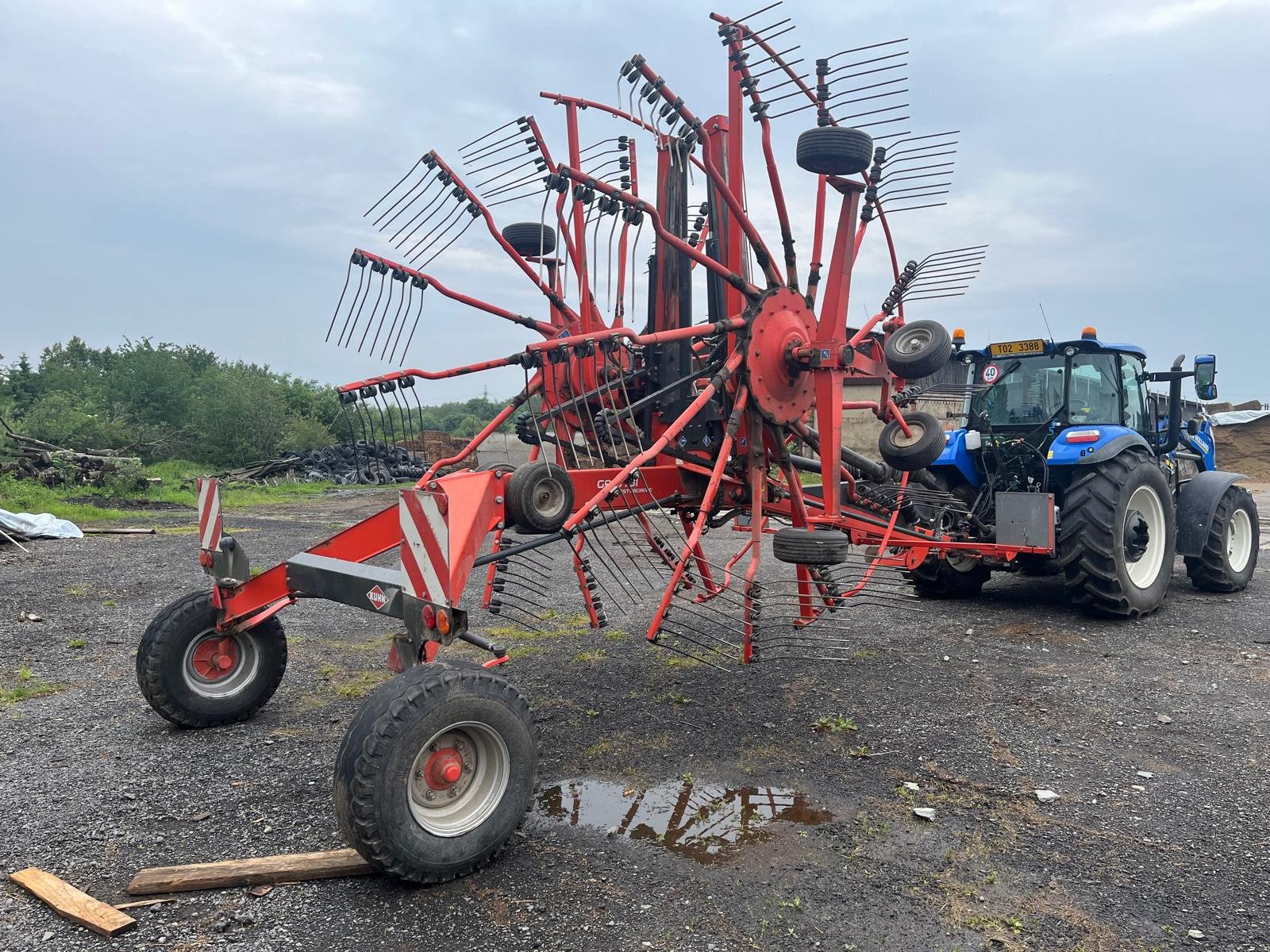 Schwader des Typs Kuhn GA 8731, Gebrauchtmaschine in Ostrava - Polanka (Bild 2)