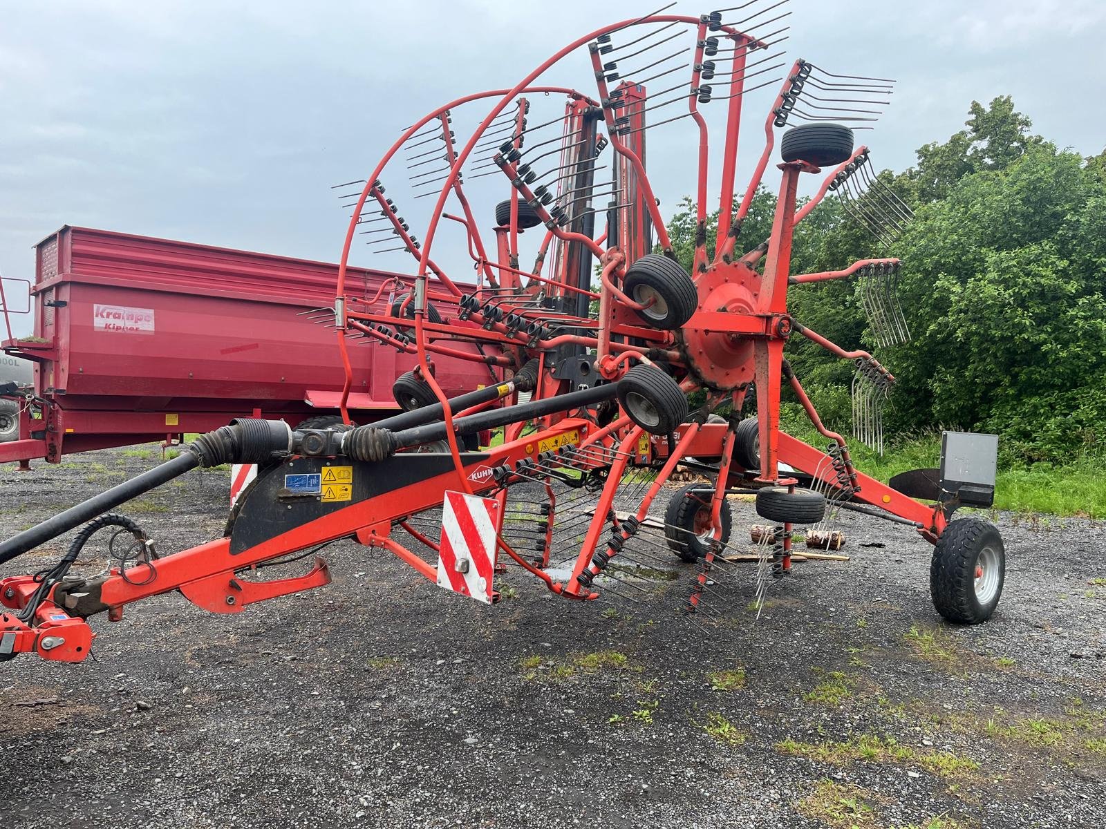 Schwader des Typs Kuhn GA 8731, Gebrauchtmaschine in Ostrava - Polanka (Bild 11)