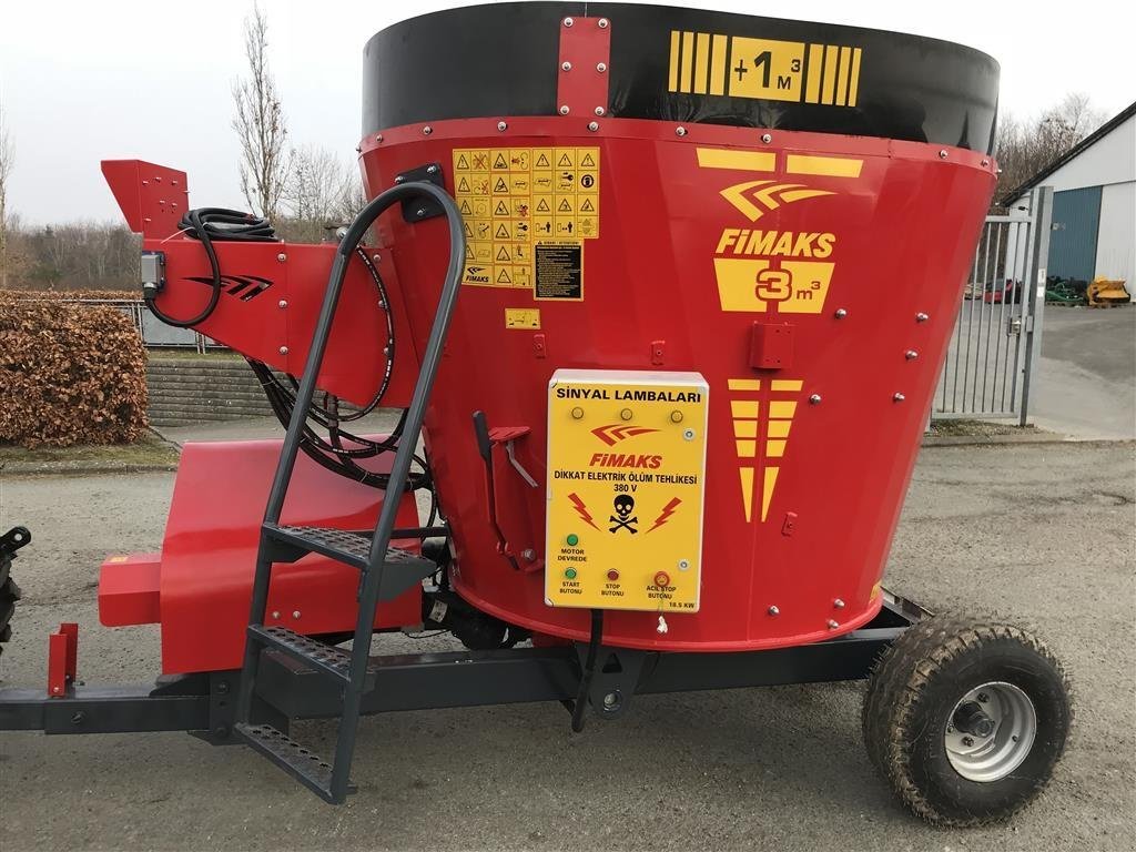 Futterverteilwagen des Typs FiMAKS FMV 3, Gebrauchtmaschine in Herning (Bild 8)