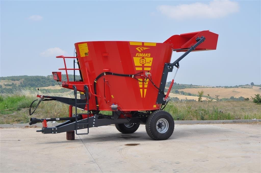 Futterverteilwagen des Typs FiMAKS FMV 8S, Gebrauchtmaschine in Herning (Bild 1)