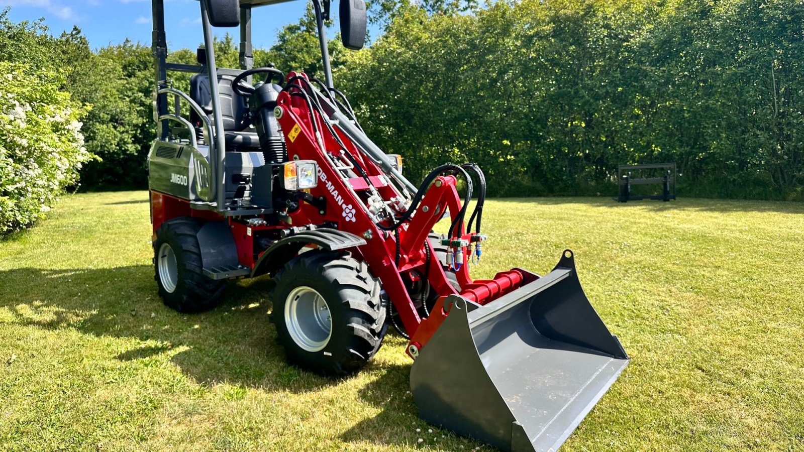 Kompaktlader des Typs MAN 600 Perkins diesel, Gebrauchtmaschine in Herning (Bild 8)