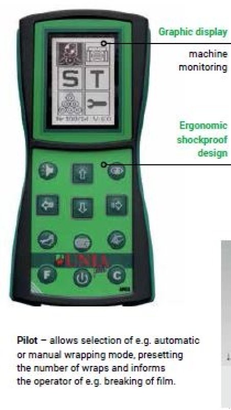 Ballenwickler des Typs Unia Twister, Gebrauchtmaschine in Hadsund (Bild 21)