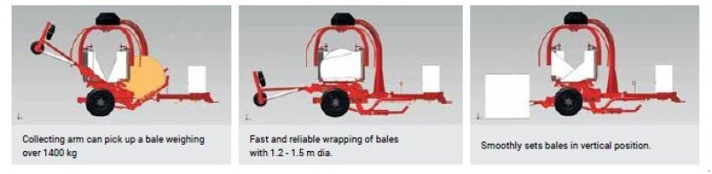 Ballenwickler des Typs Unia Twister, Gebrauchtmaschine in Hadsund (Bild 20)