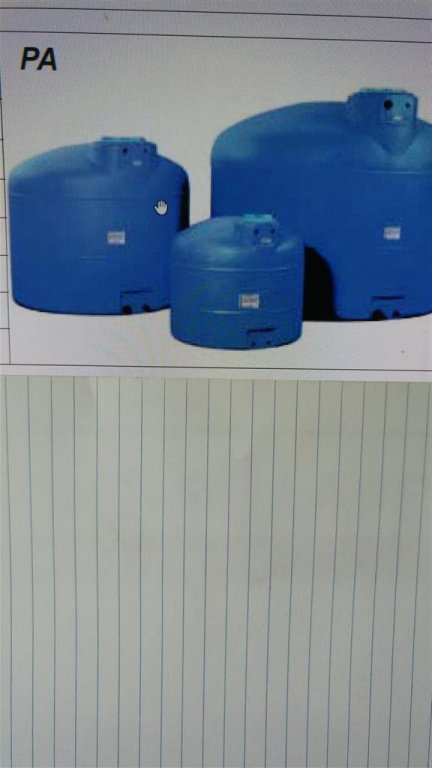Silo des Typs Sonstige Vandtank PA, 5000 l, Gebrauchtmaschine in Assens (Bild 1)
