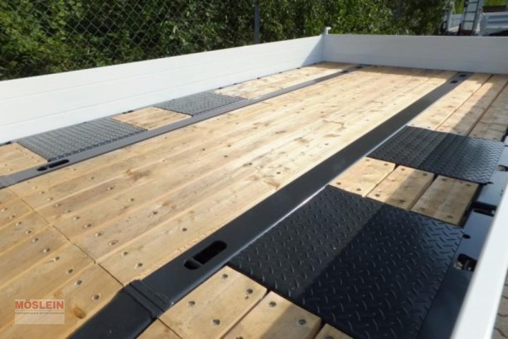 Anhänger des Typs Möslein TTT 13- 6,28 Weiß Neuer Tandemtieflader 13 t GG, Gebrauchtmaschine in Schwebheim (Bild 9)