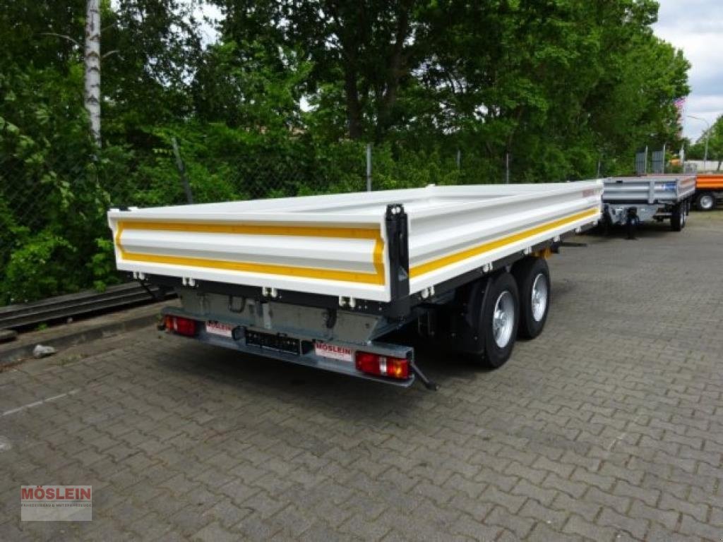 Anhänger des Typs Möslein TTD 11 Weiß neuer Tandem 3- Seitenkipper Tieflade, Gebrauchtmaschine in Schwebheim (Bild 7)