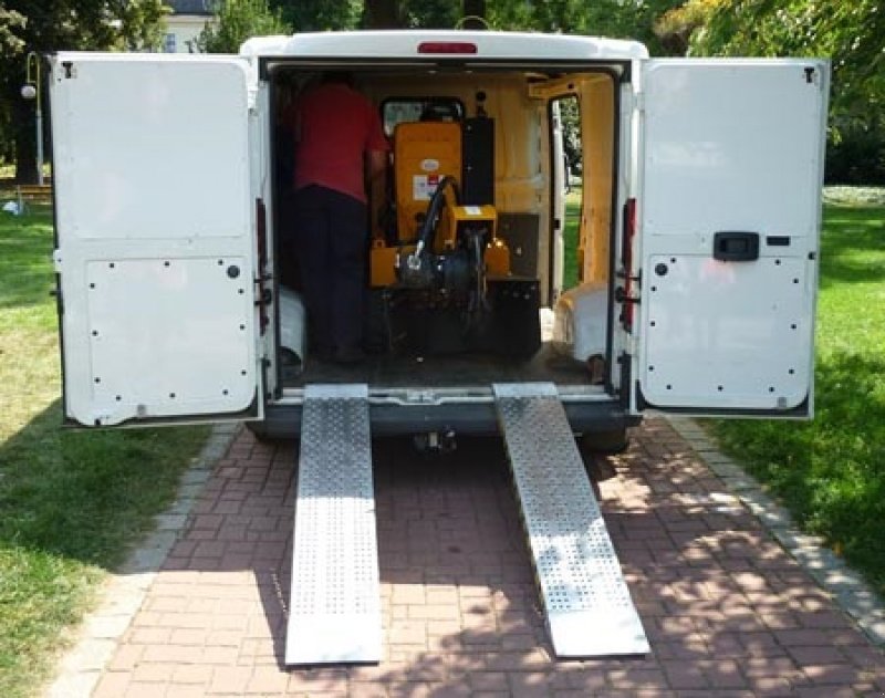 Stockfräse des Typs laski P 50 RX m. dozer og fjernbetjening, Gebrauchtmaschine in Vrå (Bild 5)