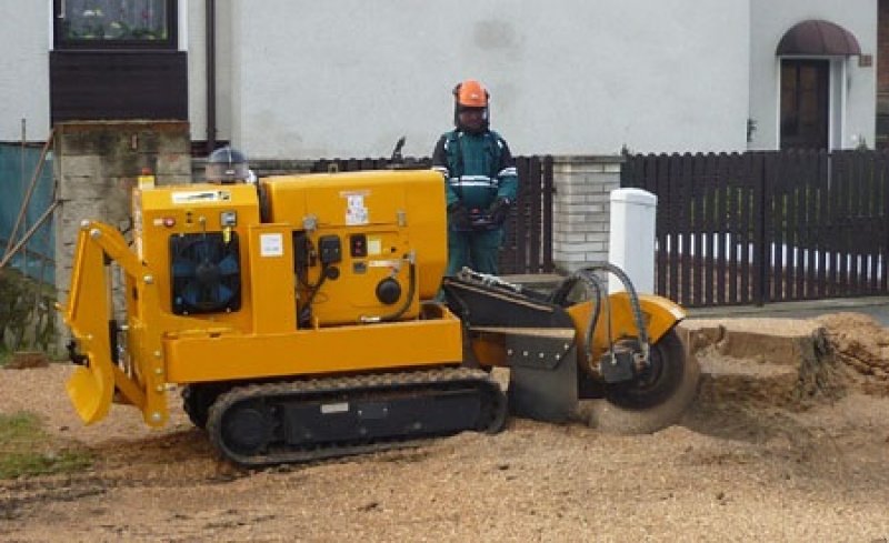 Stockfräse des Typs laski P 50 RX m. dozer og fjernbetjening, Gebrauchtmaschine in Vrå (Bild 3)