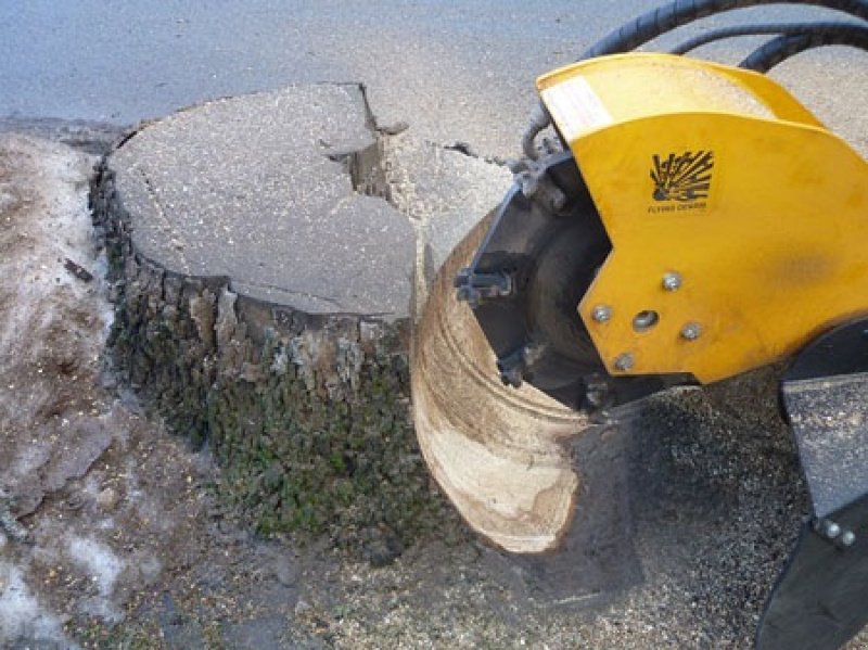 Stockfräse des Typs laski P 50 RX m. dozer og fjernbetjening, Gebrauchtmaschine in Vrå (Bild 4)