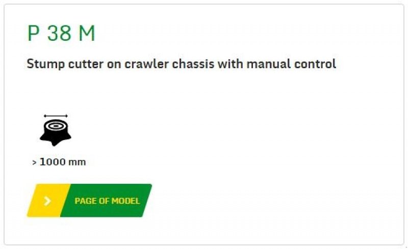 Stockfräse des Typs laski P 38 M, Gebrauchtmaschine in Vrå (Bild 3)