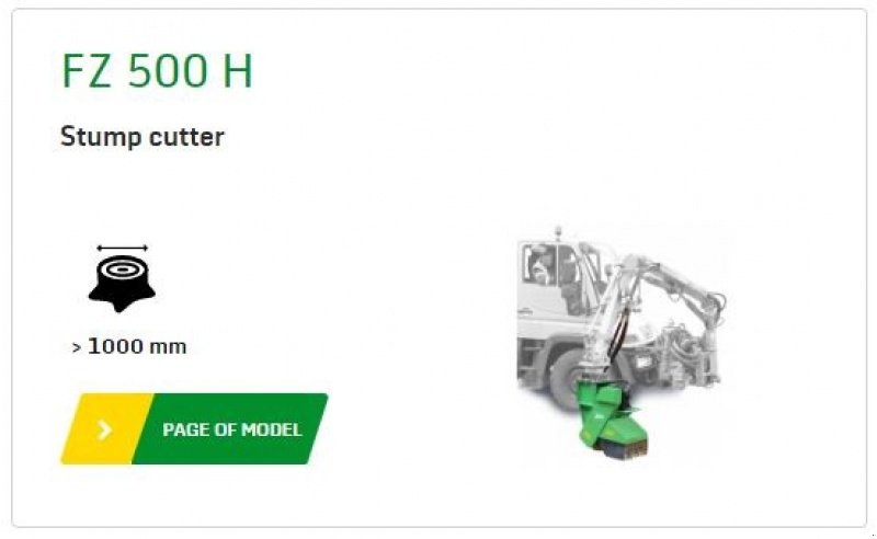 Stockfräse des Typs laski FZ 500 H, Gebrauchtmaschine in Vrå (Bild 4)