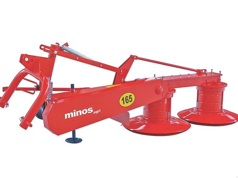 Mähwerk des Typs Minos Agri Trommel Mähmaschine T-TCBM 165cm, Neumaschine in Münstermaifeld (Bild 1)