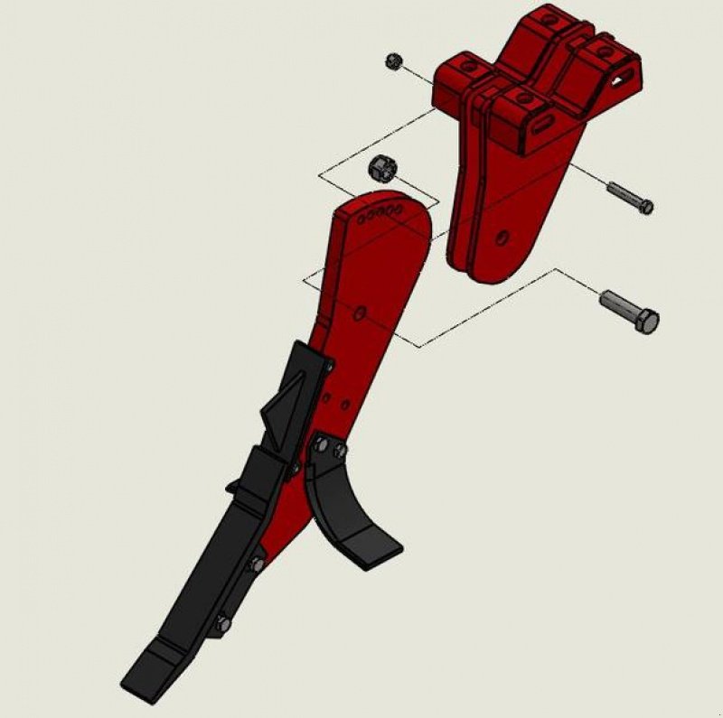 Tiefenlockerer des Typs Minos Agri Untergrundlockerer mit Drehrechen GB 5, Neumaschine in Münstermaifeld (Bild 17)