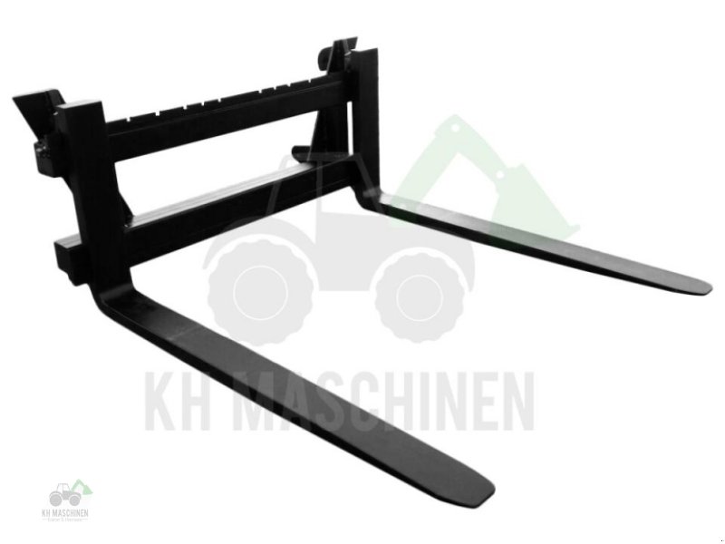 Frontlader des Typs KH Palettengabel mit Euroaufnahme für Frontlader | 2500kg Traglast | Euroaufnahme, Neumaschine in Schrozberg (Bild 1)