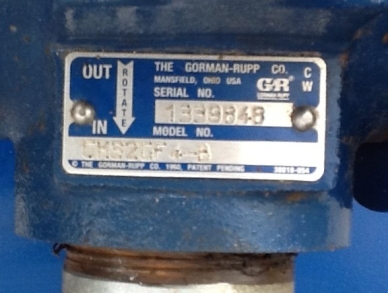 Beregnungspumpe des Typs Sonstige Gormann-Rupp, Model GMS2GF 4-B, Gebrauchtmaschine in Egtved (Bild 4)