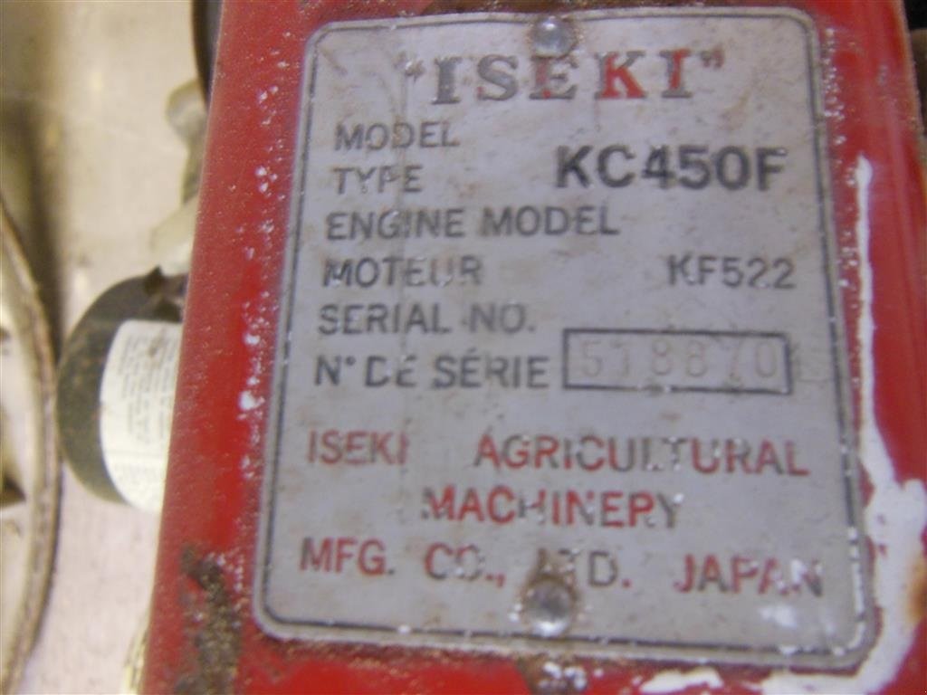 Geräteträger des Typs Iseki KF522 med kost, Gebrauchtmaschine in Egtved (Bild 4)