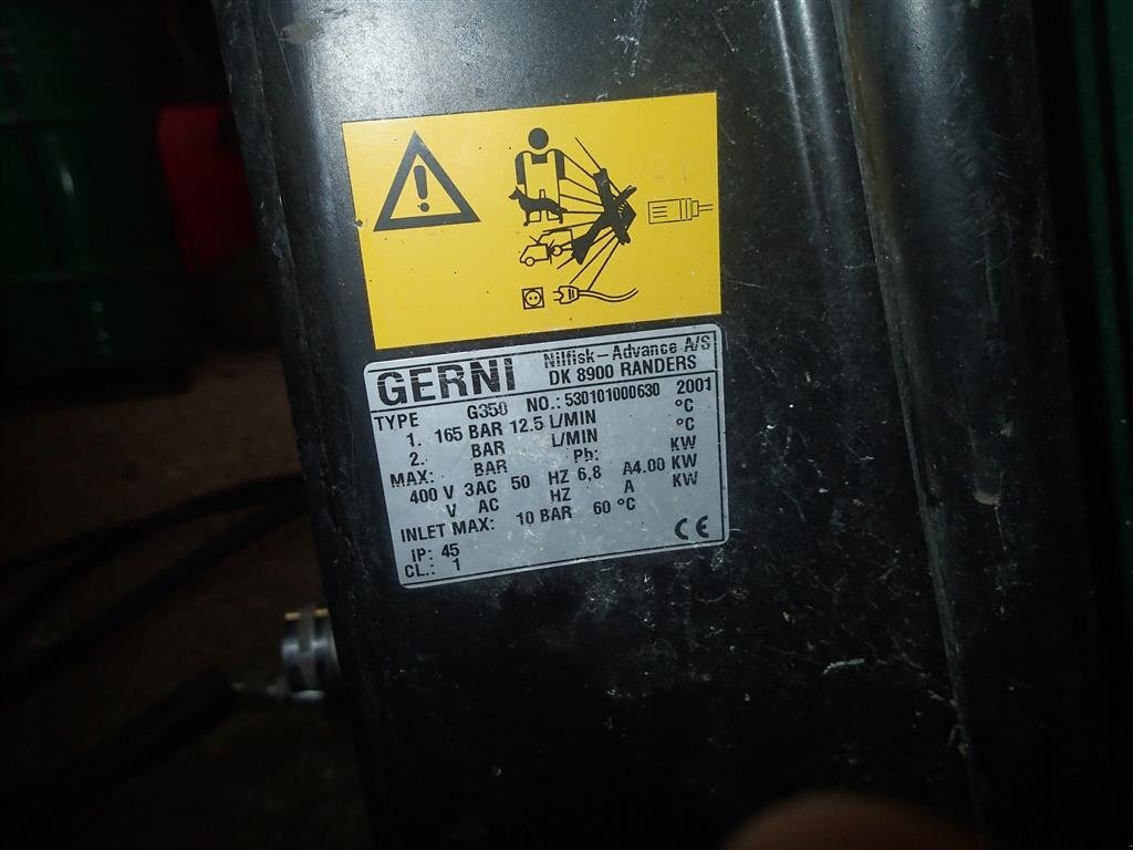 Hochdruckreiniger des Typs Sonstige G350, Gebrauchtmaschine in Egtved (Bild 4)