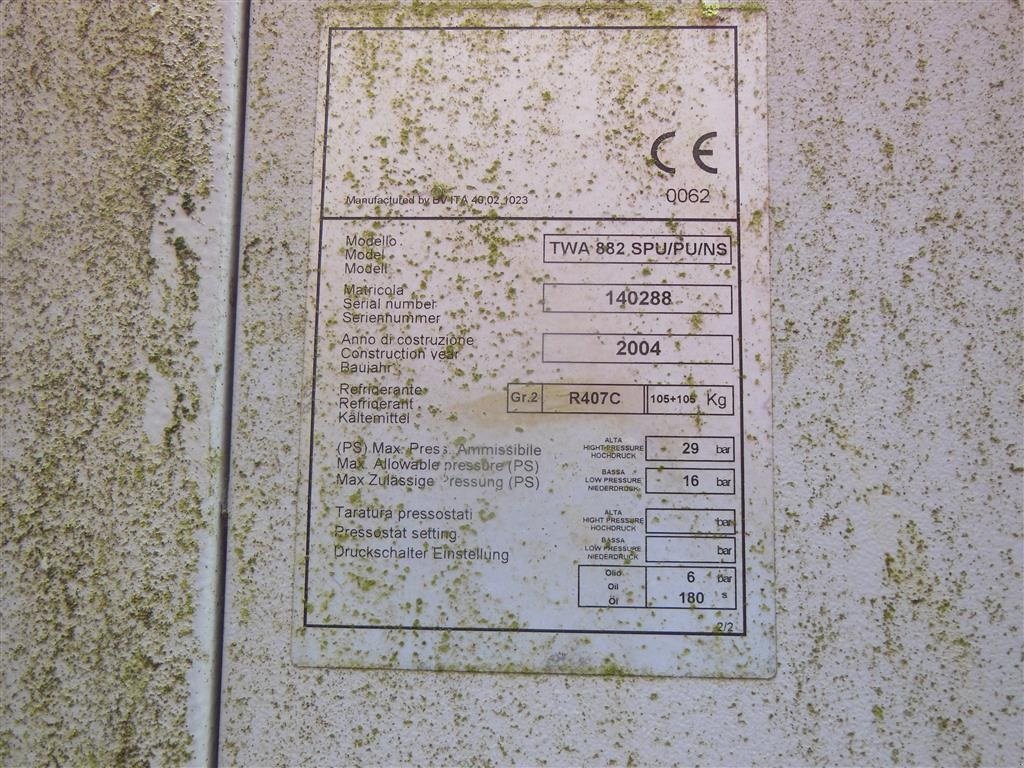 Sonstiges des Typs Sonstige Welvent kølemaskine TVA882, Gebrauchtmaschine in Egtved (Bild 7)