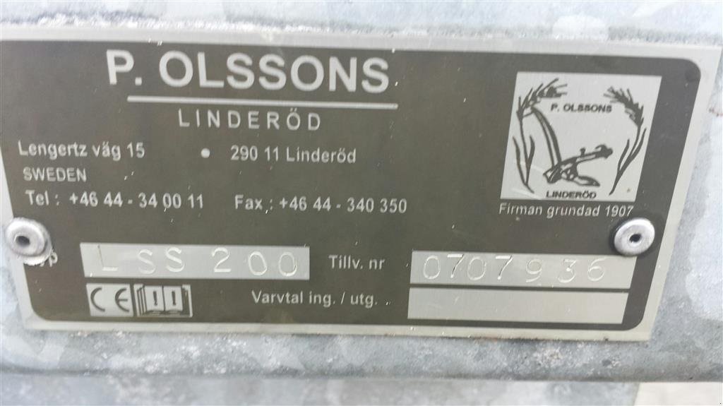 Sandstreuer & Salzstreuer des Typs Sonstige P Olssons. LSS 200, Gebrauchtmaschine in Roskilde (Bild 4)