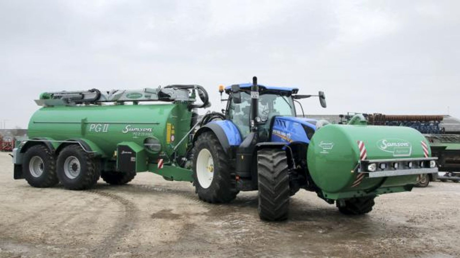 Pumpfass des Typs Samson 3m3 Fronttank, Gebrauchtmaschine in Struer (Bild 2)