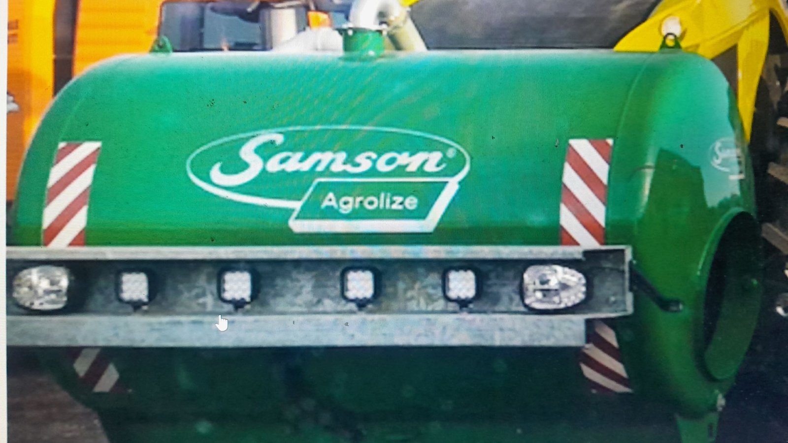 Pumpfass des Typs Samson 3m3 Fronttank, Gebrauchtmaschine in Struer (Bild 1)