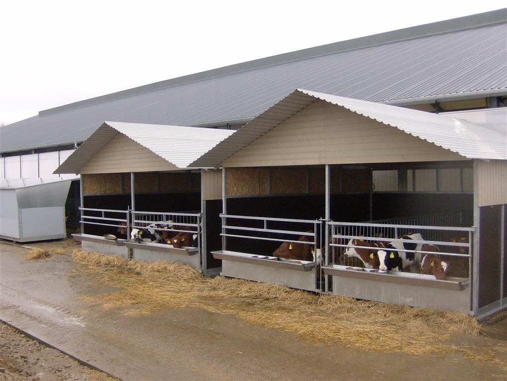 Melkstand des Typs Agro Kalvehytter fælles, Gebrauchtmaschine in Kjellerup (Bild 5)