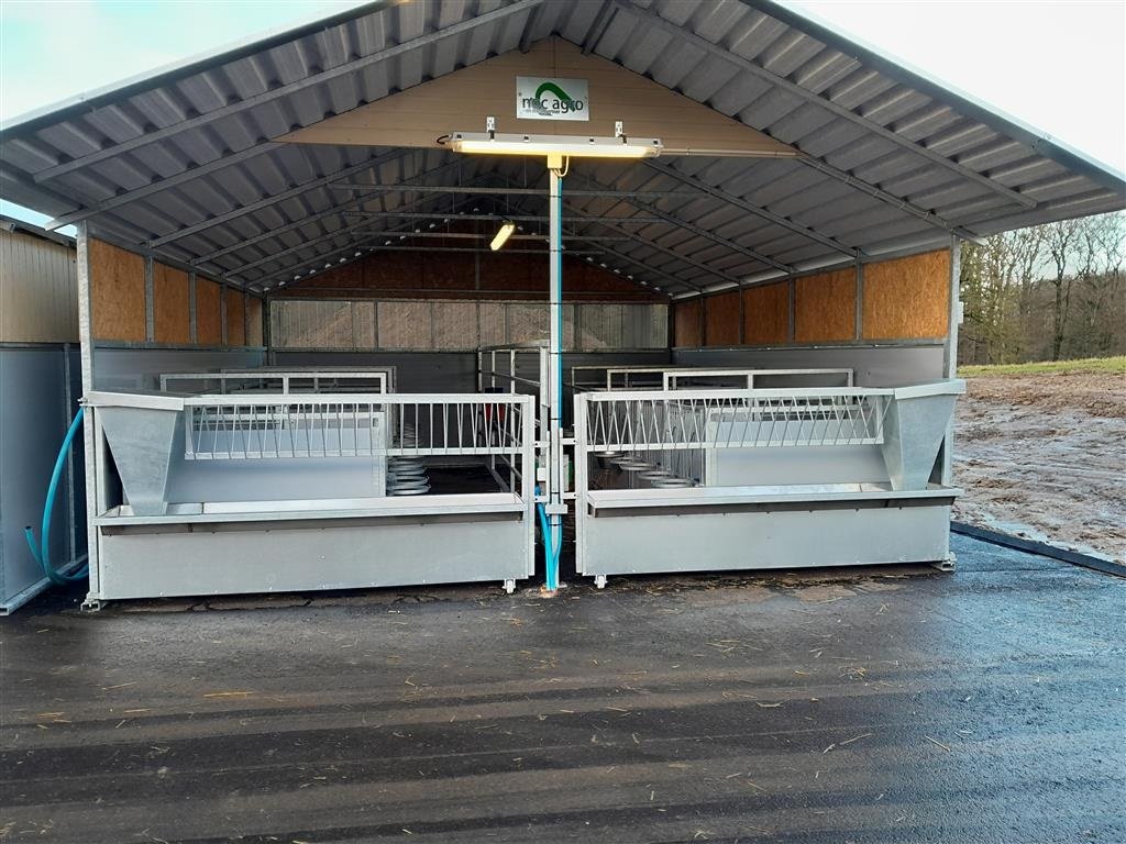 Melkstand des Typs Agro Kalvehytter fælles, Gebrauchtmaschine in Kjellerup (Bild 4)