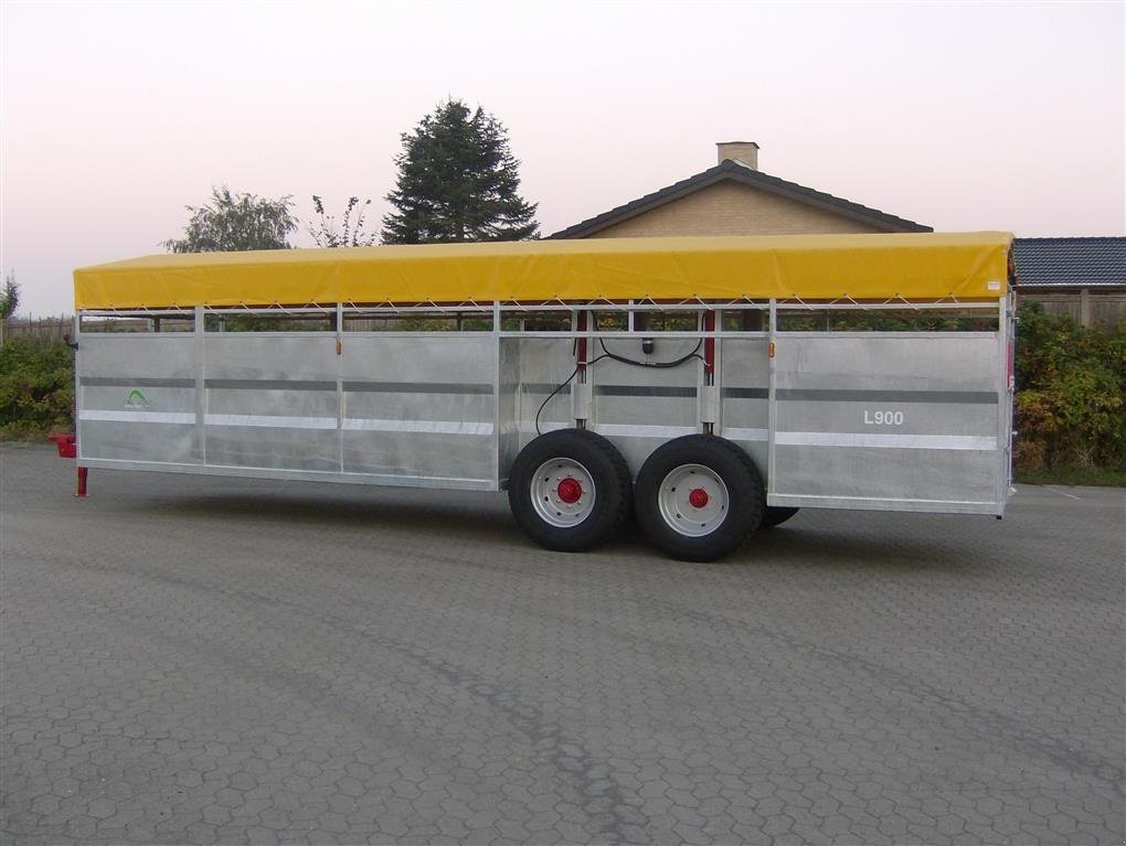 Viehanhänger des Typs Agro Kreaturvogn G9250 m Boogie, Gebrauchtmaschine in Kjellerup (Bild 1)