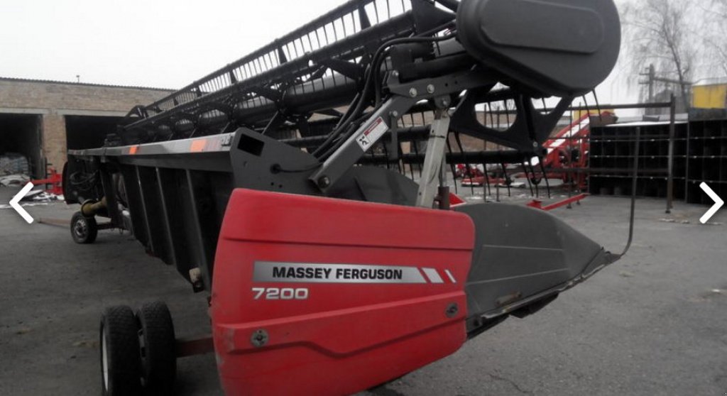 Schneidwerk des Typs Massey Ferguson 7235,  in Пролиски (Bild 2)