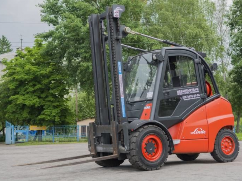 Gabelstapler des Typs Linde H50T,  in Житомир (Bild 1)