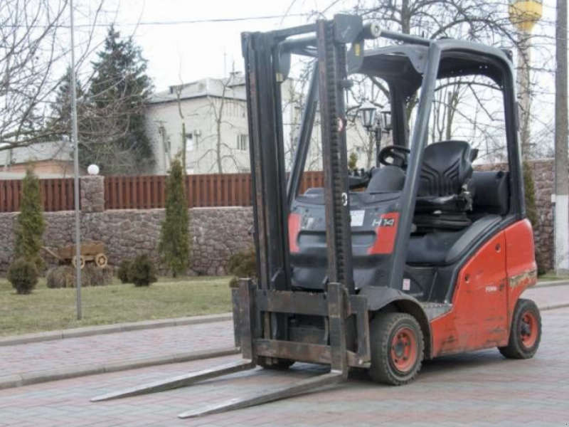 Gabelstapler des Typs Linde H14D,  in Житомир (Bild 1)