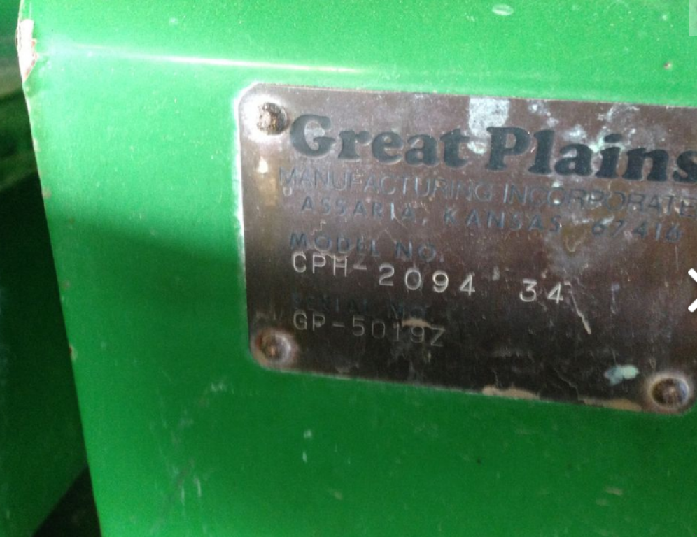 Direktsaatmaschine des Typs Great Plains CPH-2000,  in Одеса (Bild 5)
