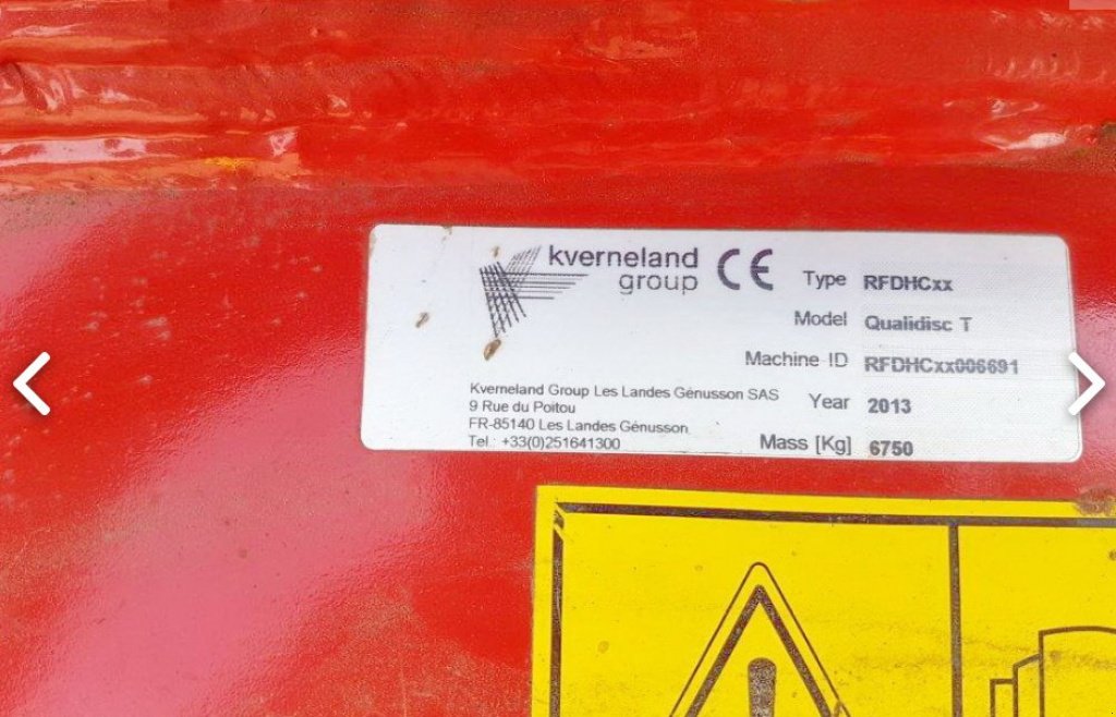 Wiesenegge des Typs Kverneland Qualidisc 7000,  in Київ (Bild 2)