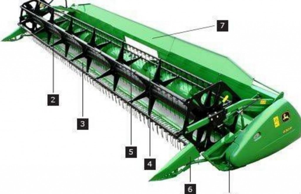 Schneidwerk des Typs John Deere 822,  in Київ (Bild 1)