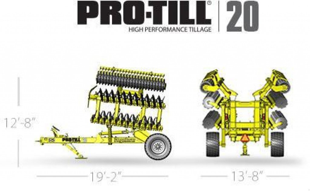Wiesenegge des Typs Degelman Pro-Till 20, Gebrauchtmaschine in Київ (Bild 4)