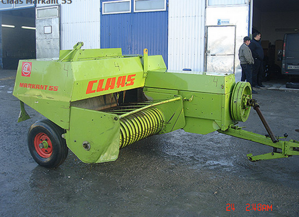 Hochdruckpresse des Typs CLAAS Markant 55,  in Рівне (Bild 3)
