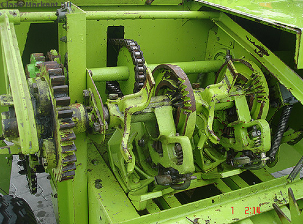 Hochdruckpresse des Typs CLAAS Markant 50,  in Рівне (Bild 4)