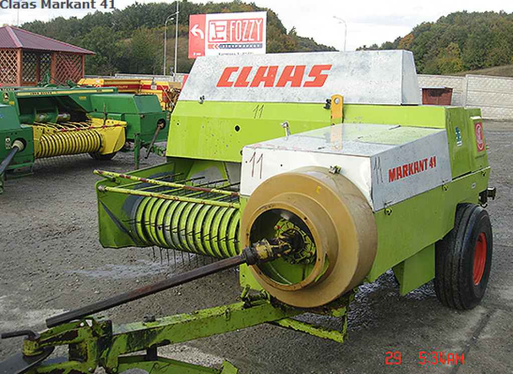 Hochdruckpresse des Typs CLAAS Markant 41,  in Рівне (Bild 3)