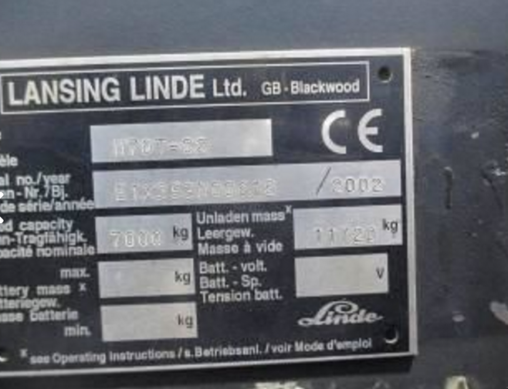 Gabelstapler des Typs Linde H70T-02,  in Київ (Bild 2)