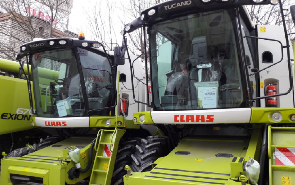 Oldtimer-Mähdrescher des Typs CLAAS Tucano 320, Neumaschine in Івано-Франківськ (Bild 2)
