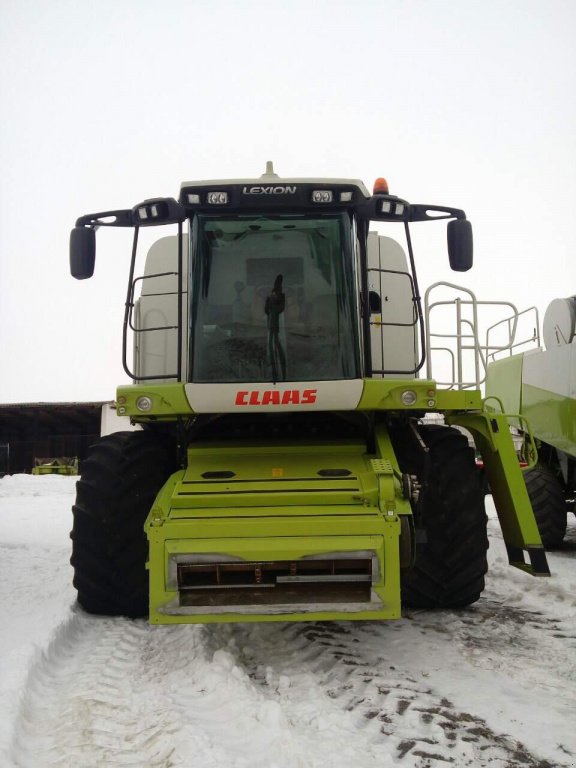 Oldtimer-Mähdrescher des Typs CLAAS 580, Neumaschine in Бродецьке (Bild 2)