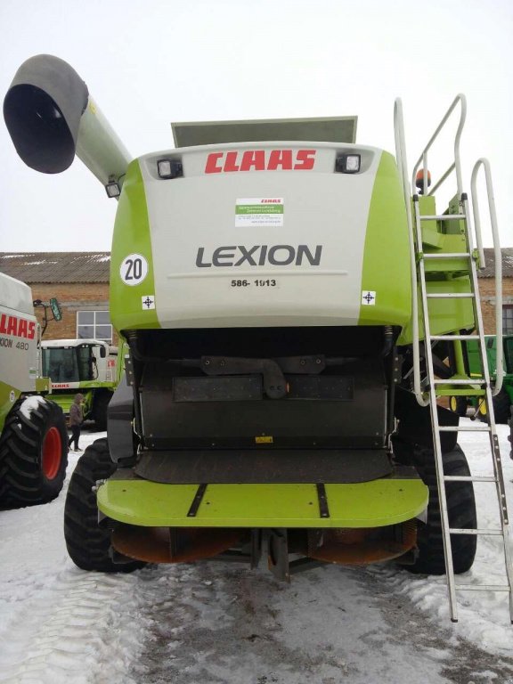 Oldtimer-Mähdrescher des Typs CLAAS 580, Neumaschine in Бродецьке (Bild 5)