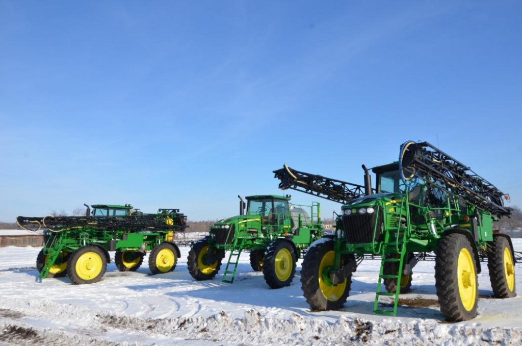 Selbstfahrspritze des Typs John Deere 4730,  in Біла Церква (Bild 5)
