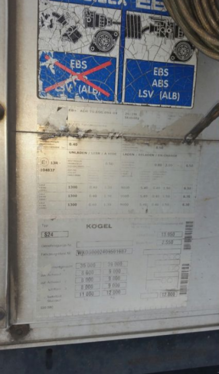 Viehanhänger des Typs Kögel SN 24 P90, Gebrauchtmaschine in Золочів (Bild 7)