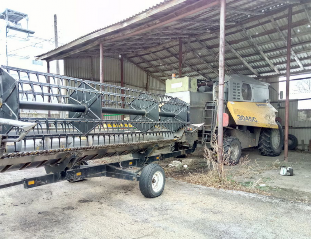 Oldtimer-Mähdrescher des Typs Sampo 3045 С,  in Хмельницький (Bild 10)