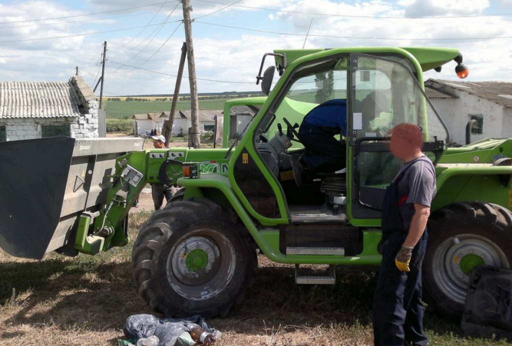 Teleskopstapler des Typs Merlo P 34.7, Neumaschine in Хмельницький (Bild 10)