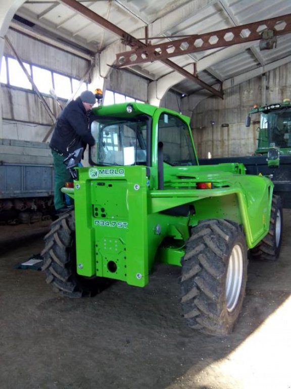 Teleskopstapler des Typs Merlo P 34.7, Neumaschine in Хмельницький (Bild 4)