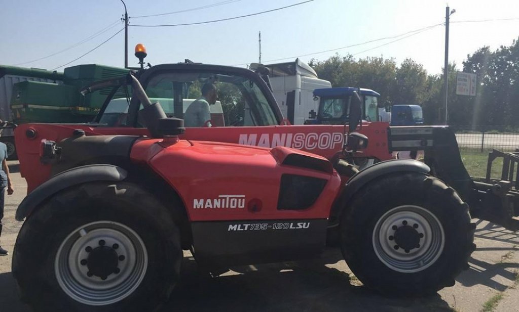 Teleskopstapler des Typs Manitou MLT 735-120,  in Київ (Bild 1)